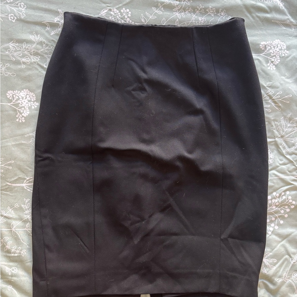 Express Black Pencil Skirt